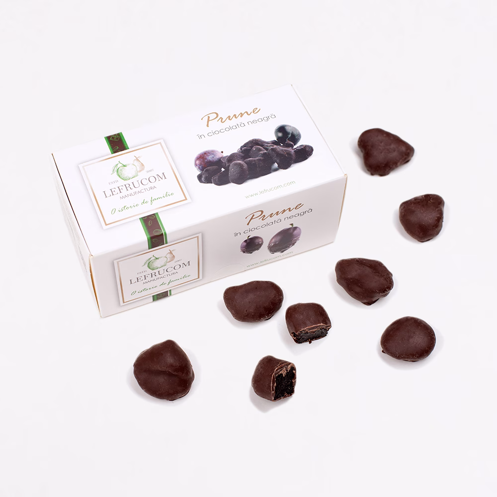 Dried plums in black chocolate - Image 3