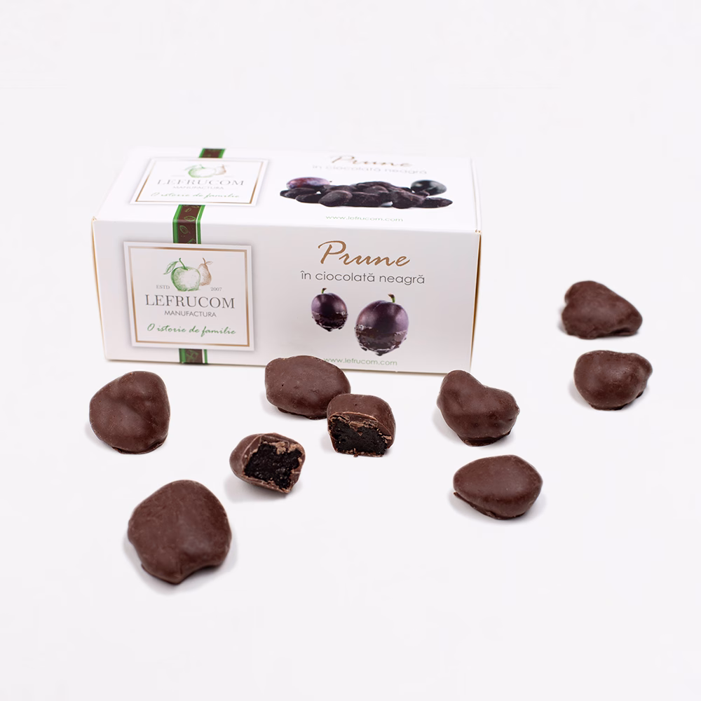 Dried plums in black chocolate - Image 2